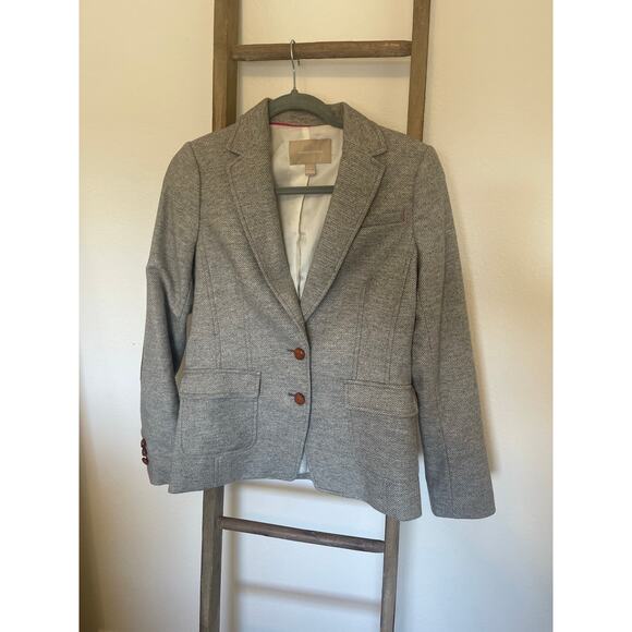Banana Republic Wool Blend Tweed Blazer | Womens Size 4 - Picture 1 of 8